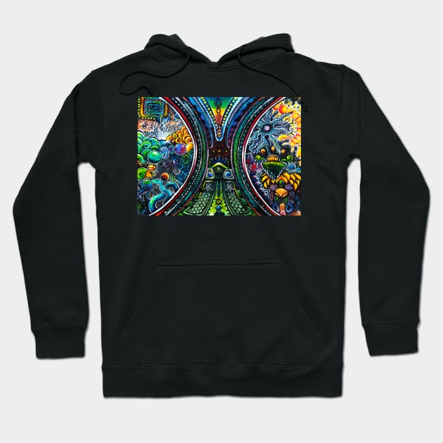 Ohmneuroflux Hoodie by littleluckylink